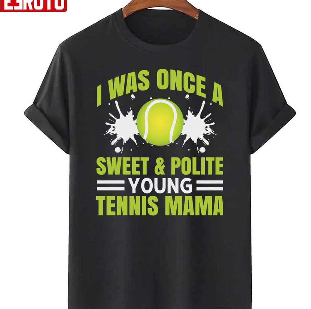 Tennis Wimbledon Tennis Mama Quote Unisex T-Shirt