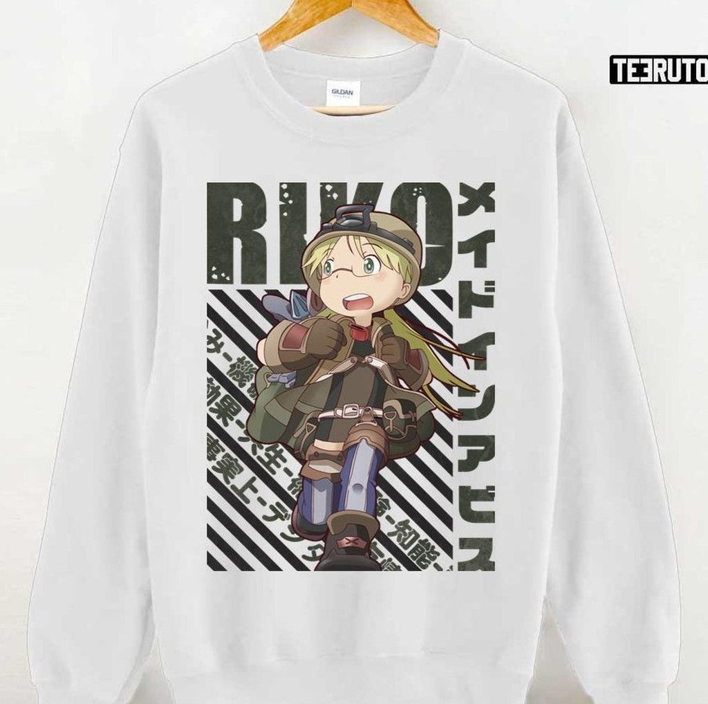 Short Cute Girl Made In Abyss Riko Unisex Hoodie