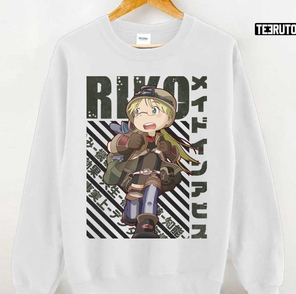 Short Cute Girl Made In Abyss Riko Unisex Hoodie
