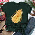 More Gratitude Less Attitude Butternut Squash Thanksgiving Unisex T-shirt