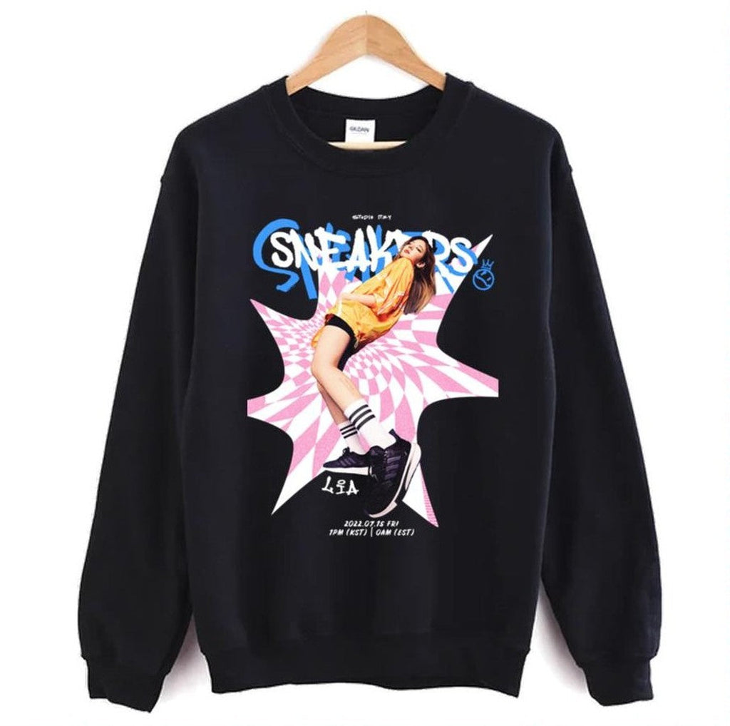 Sneakers Design Itzy Lia Unisex Sweatshirt