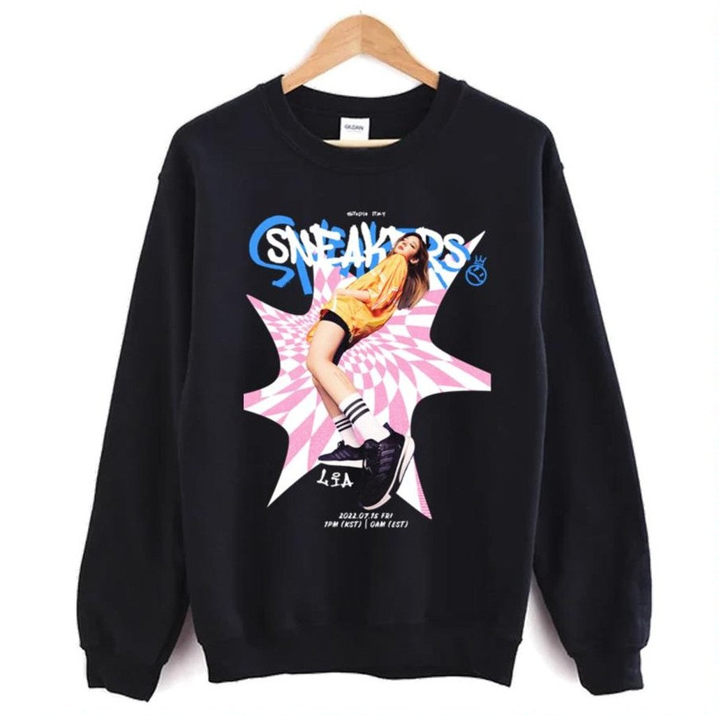 Sneakers Design Itzy Lia Unisex Sweatshirt