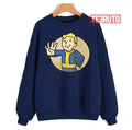 Round Design Fallout Game Vault Boy Unisex Sweatshirt