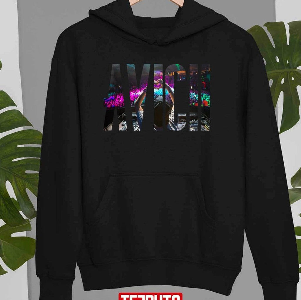 Avicii Logo Concert Unisex T-shirt