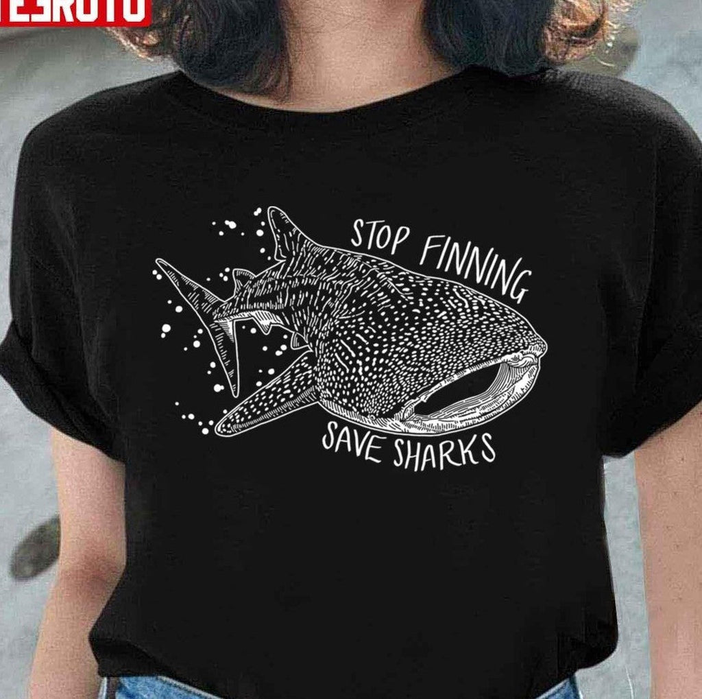 Stop Finning Save Sharks Whale Sharks Unisex Sweatshirt