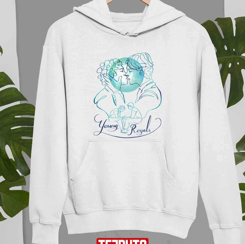 Simon &amp; Wilhelm Young Royals Line Art Unisex Sweatshirt