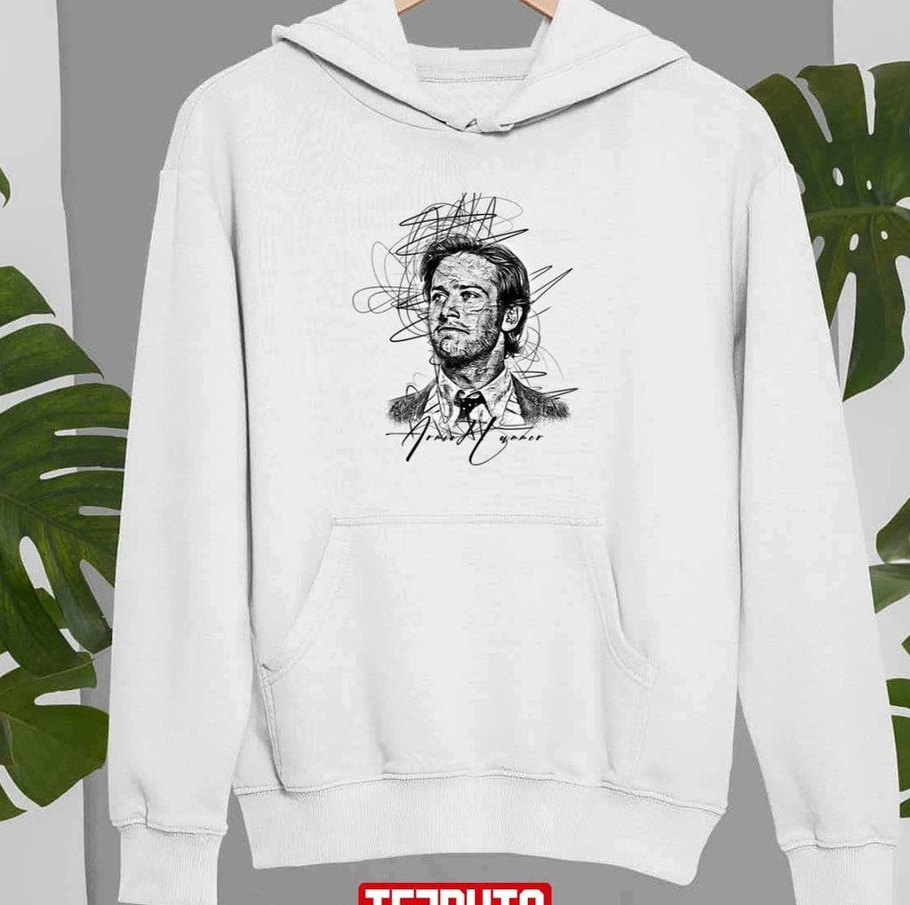 Armie Hammer Sketch Art Abstract Unisex Sweatshirt