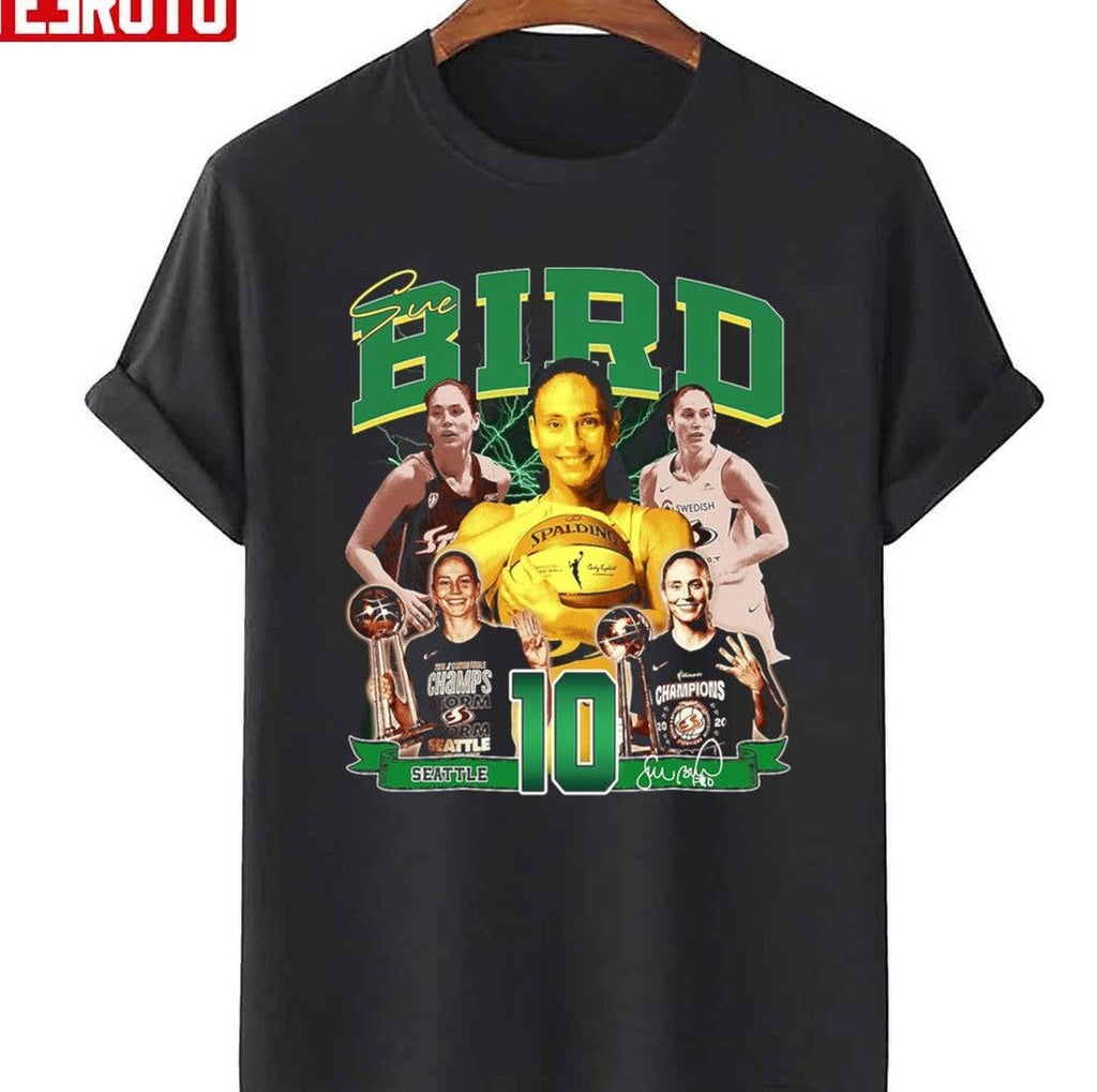 Seattle Champ Basketball Sue Bird Vintage Unisex T-Shirt