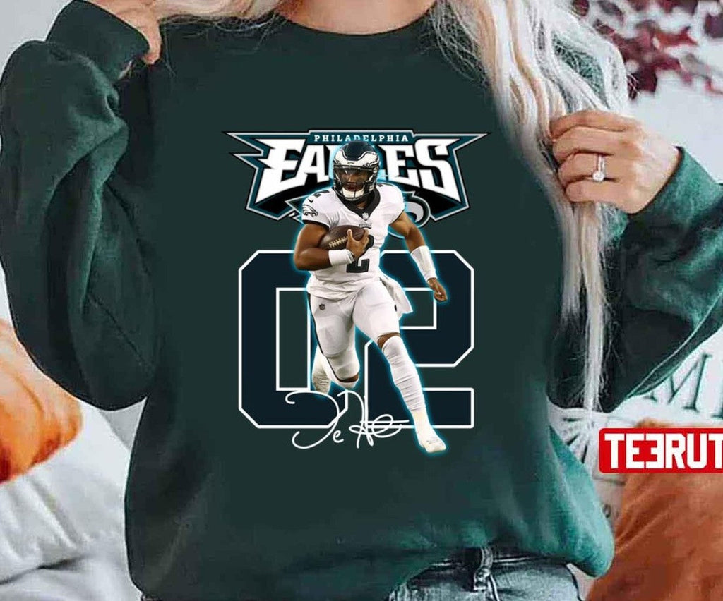 Best Jalen Hurts Football Signature Vintage Retro Perfect Gift Unisex T-Shirt