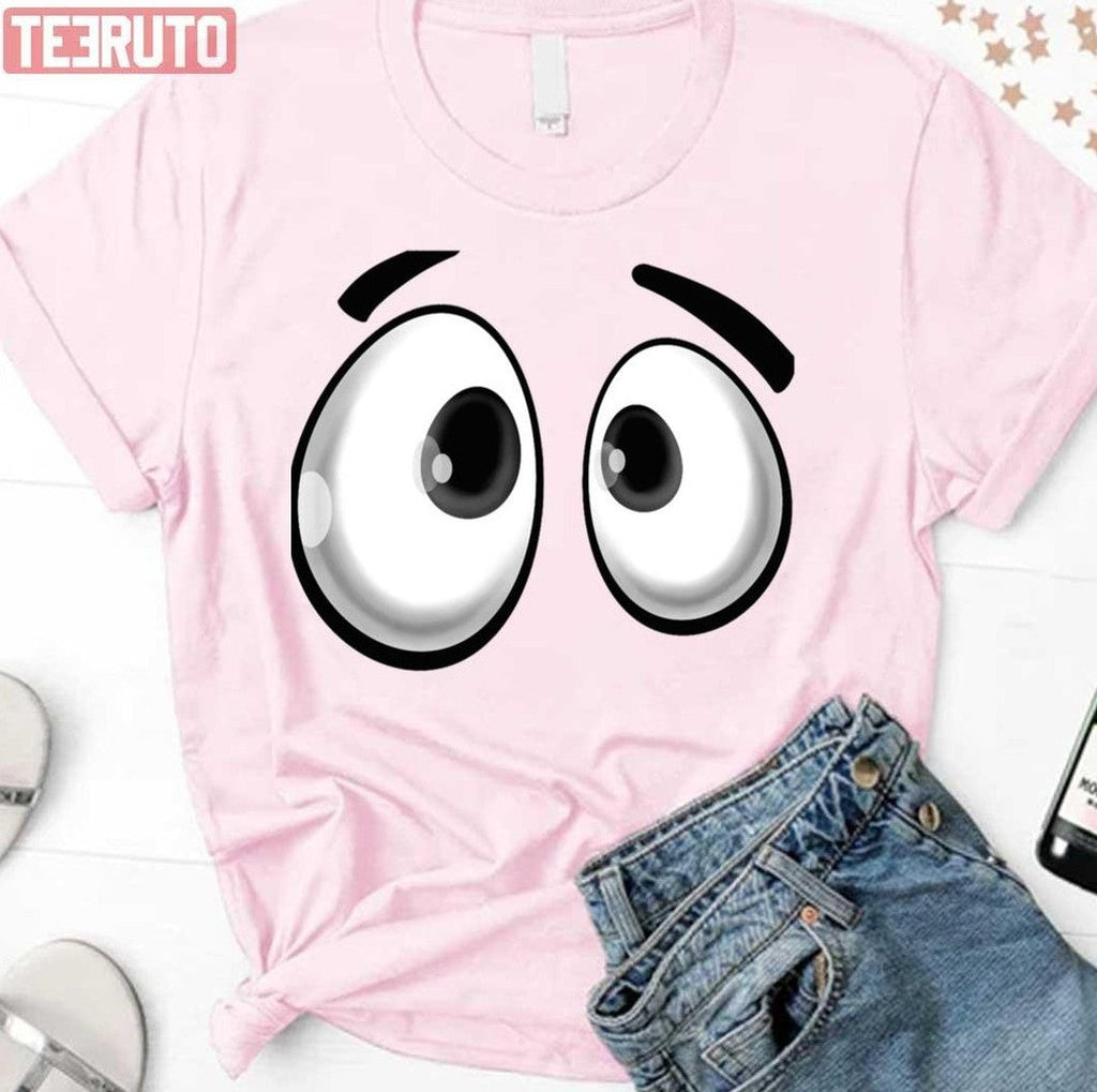 Bewilderment Cartoon Eyes T Unisex T-Shirt