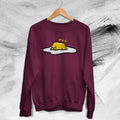 Sleepy Egg Gudetama Cute Minimalist Funny Japanese Unisex Sweatshirt