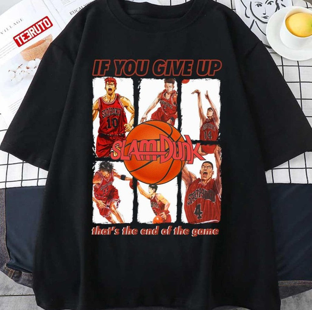 Anime Slam Dunk Bootleg Vintage Unisex T-Shirt