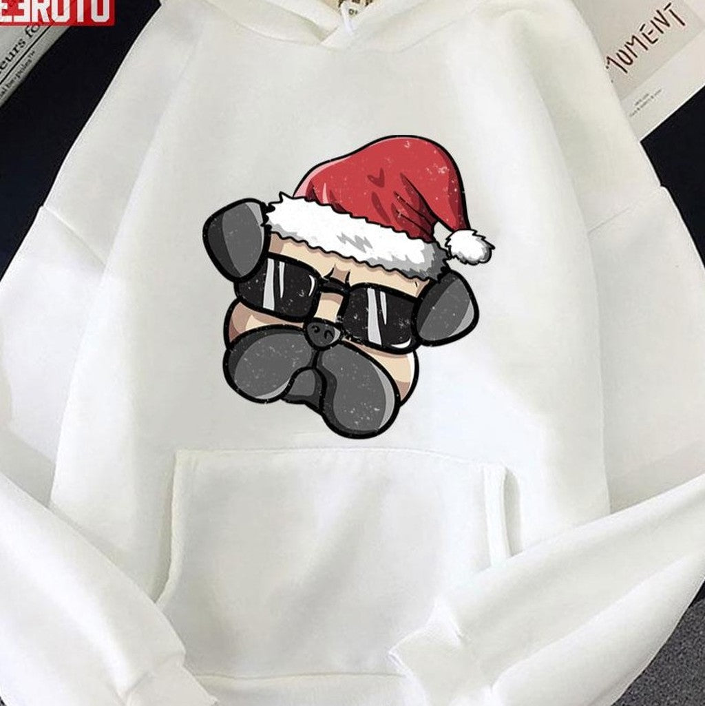 Special Pug Santa Christmas Design Unisex Sweatshirt