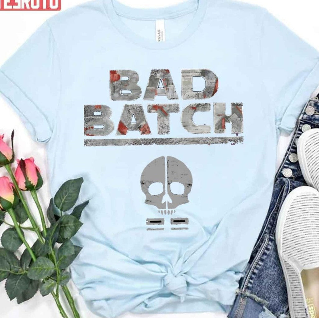 Skull Battle The Bad Batch Unisex T-Shirt