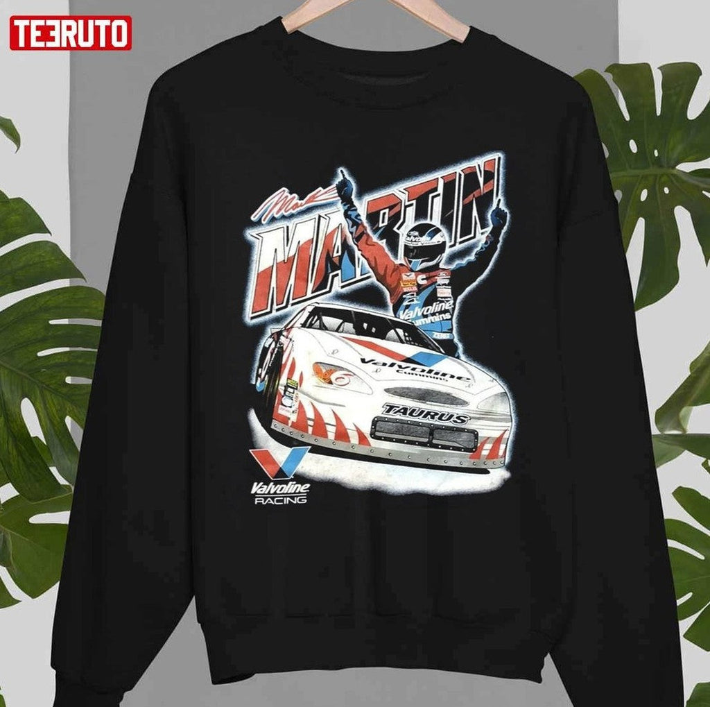 Racing Vintage Ford Thunderbird Mark Martin Unisex Hoodie