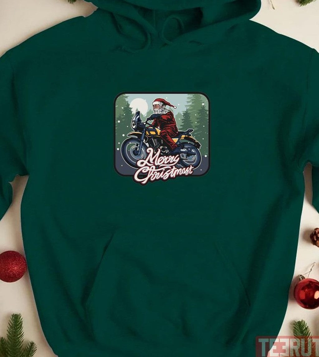 On A Motorcycle For Enthusiasts Lovers Fans Riders Unisex Sweatshirt