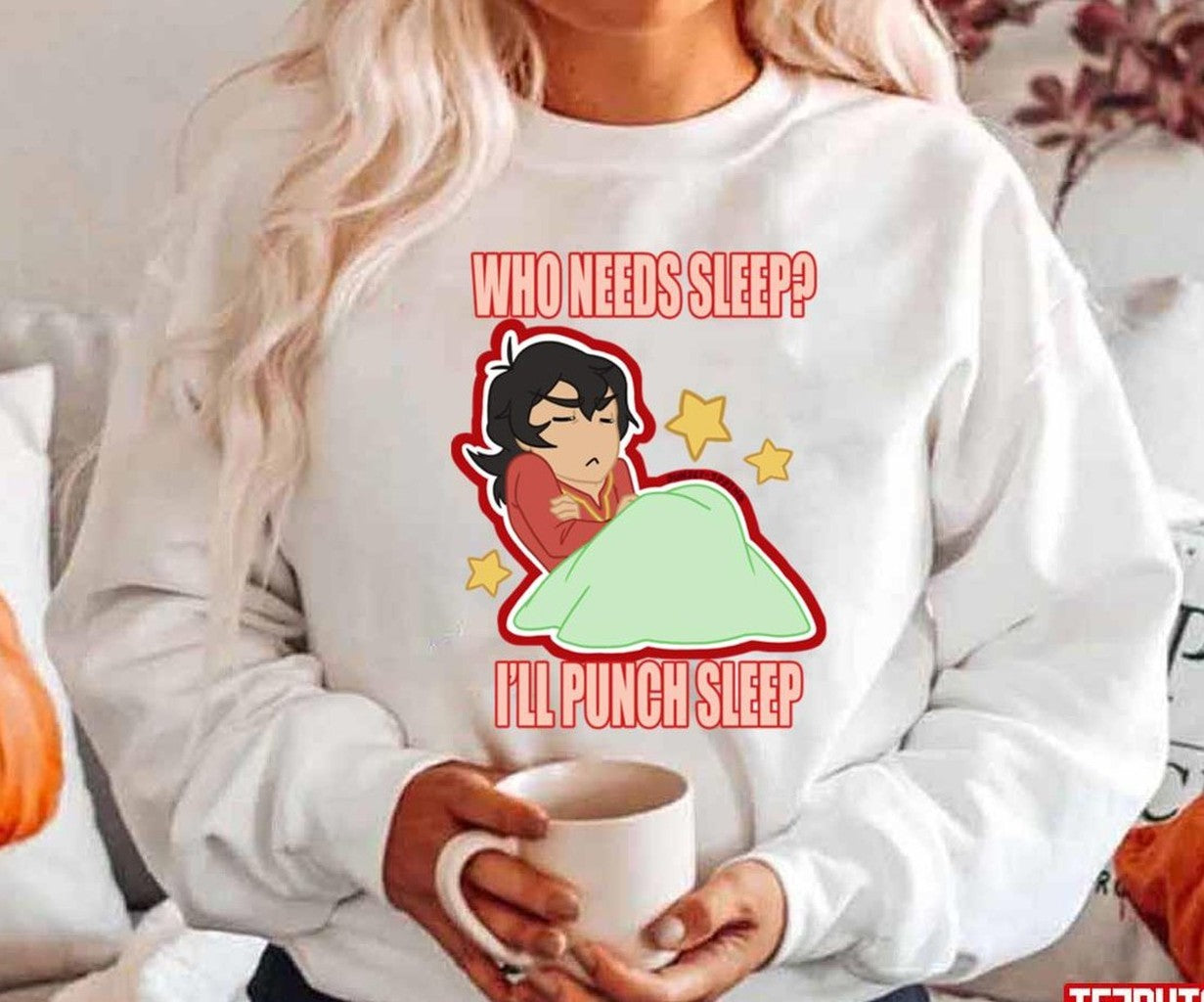 Punch The Sleep Voltron Unisex Hoodie
