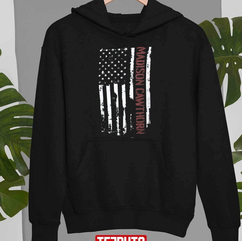 Old Glory Madison Cawthorn USA Vintage Flag Grunge Unisex T-Shirt