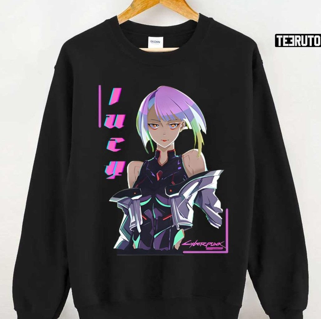 Pretty Lucy Cyberpunk Edgerunners Unisex T-shirt