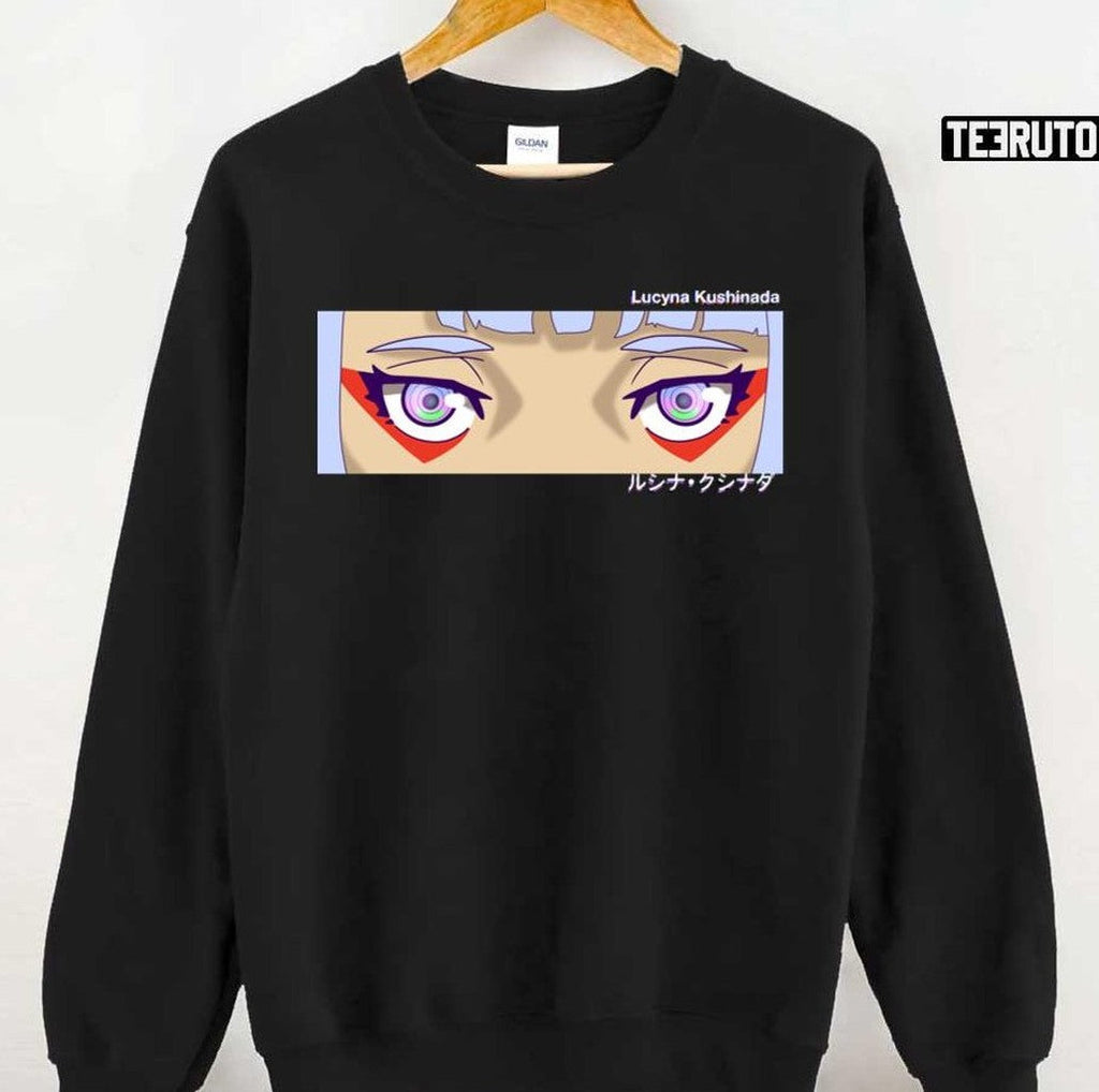 Netrunner Eyes Cyberpunk Edgerunners Unisex T-shirt