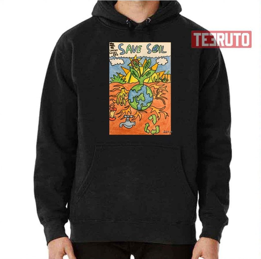 Save Soil Orange Unisex T-Shirt