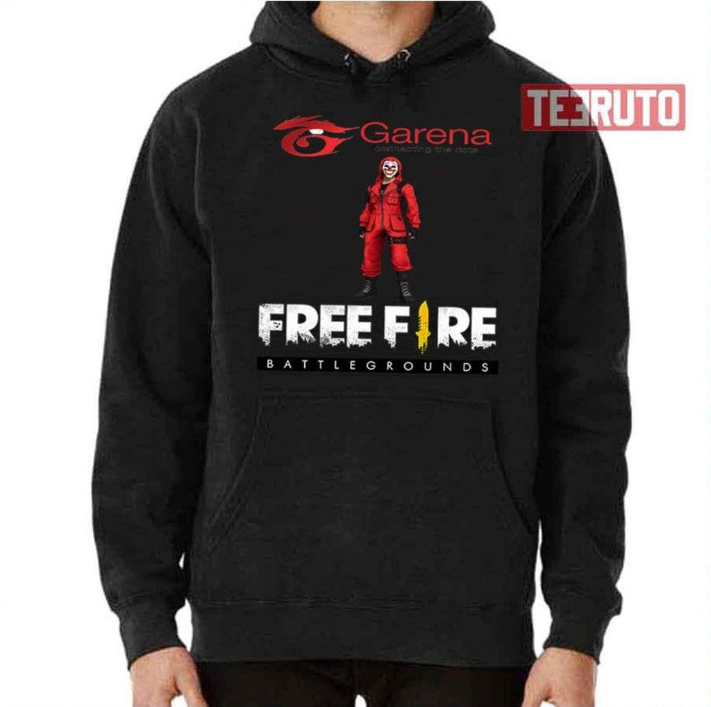 Battlegrounds Logo Garena Free Fire Game Unisex T-Shirt