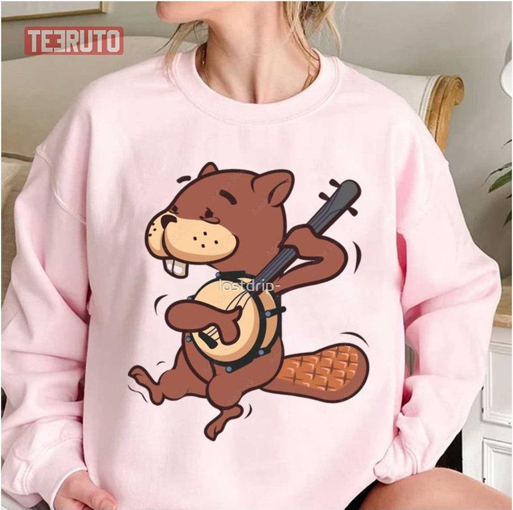 Play More Banjo Bear From Banjo &amp; Kazooie Unisex Sweatshirt