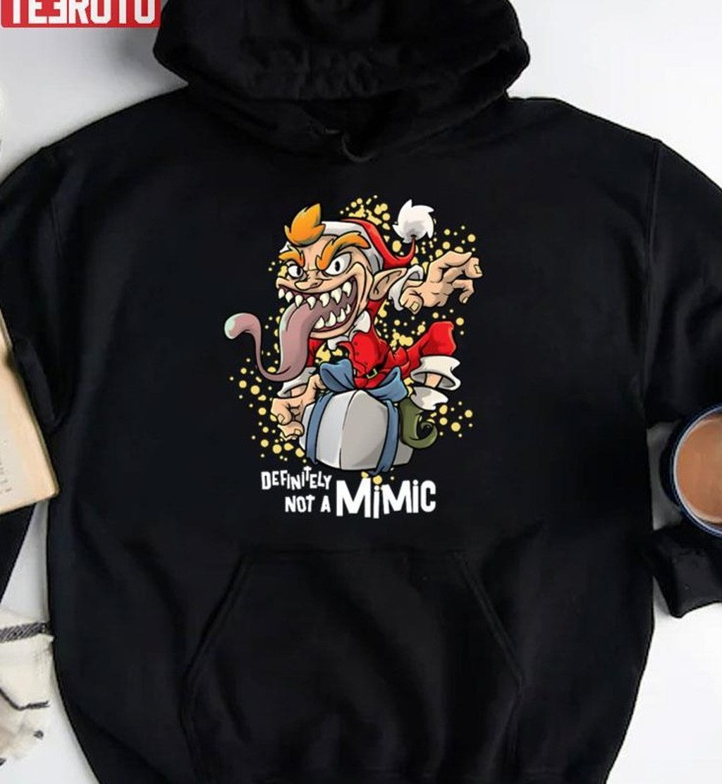 Roleplaying Mimic Rpg Joke Christmas Unisex Sweatshirt