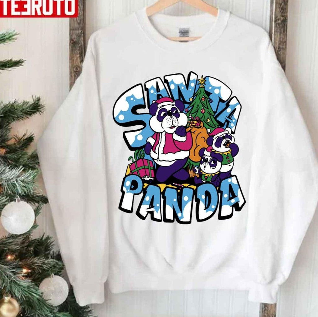 Panda Lover Xmas Panda Christmas Unisex Sweatshirt