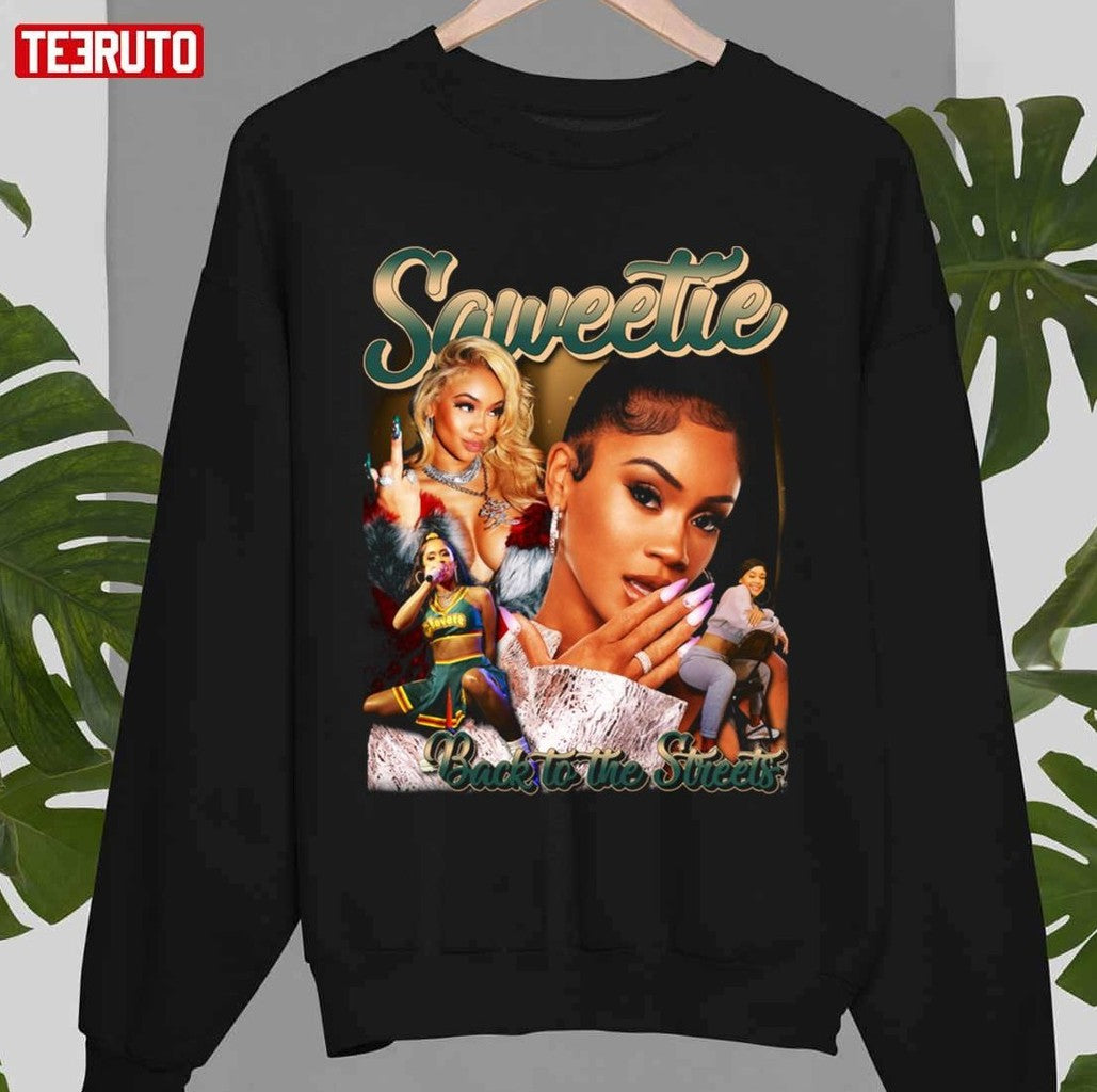 Back To The Streets Saweetie Vintage Bootleg Unisex T-shirt