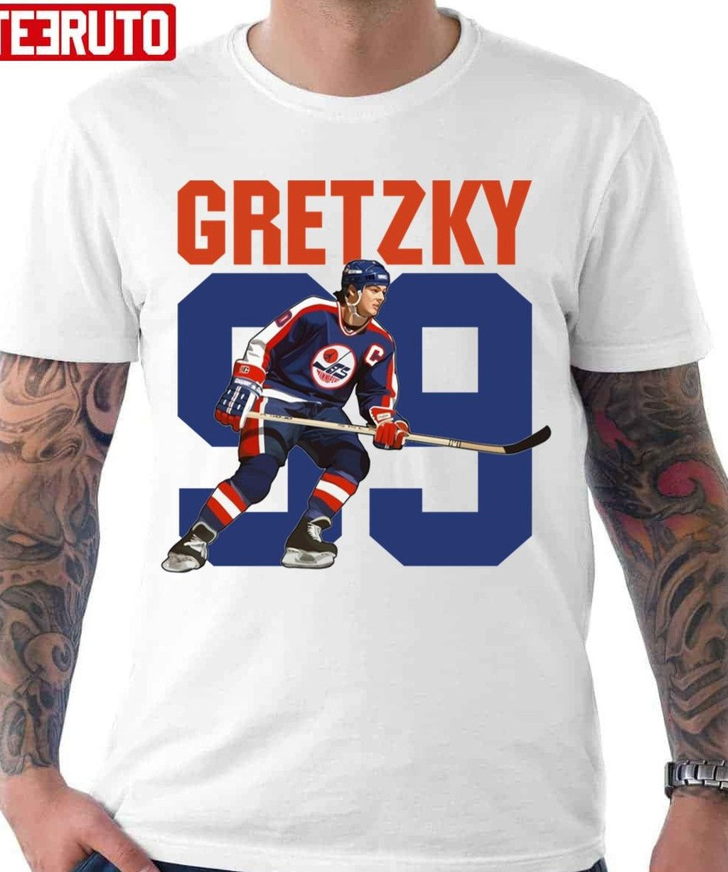 The 99 Wayne Gretzkys The White Tornado Unisex Hoodie