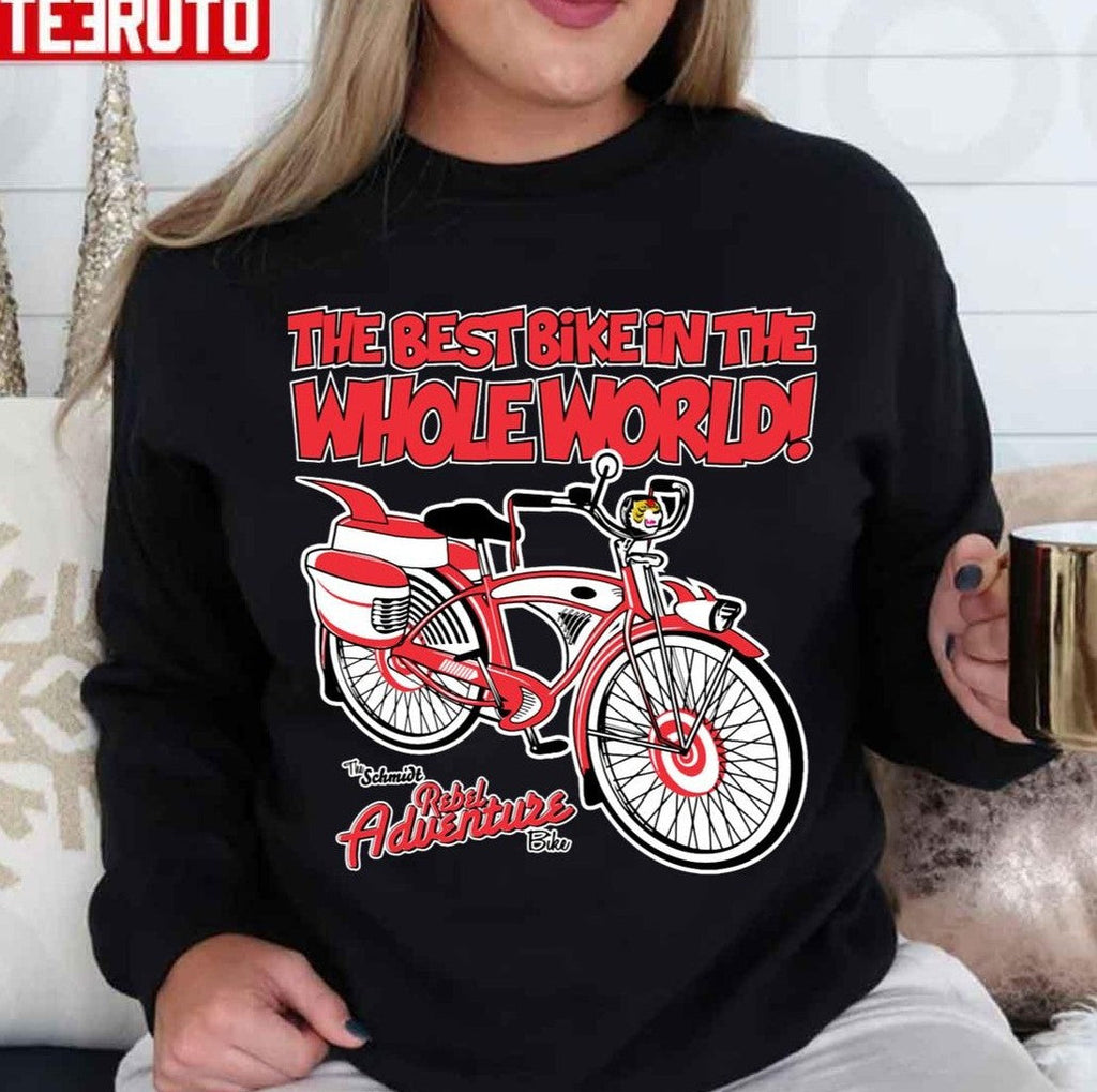 Best Bike In The Whole World Herman Unisex Sweatshirt
