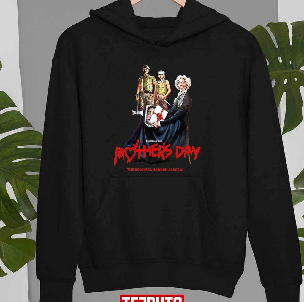 Mother's Day The Original Horror Classic Vhs Cover Art 1980 Unisex Sweatshirt