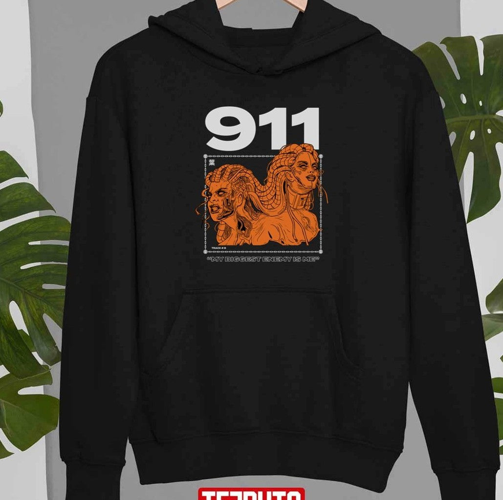 My Biggest Enemy Is Me 911 Unisex Sweatshirt