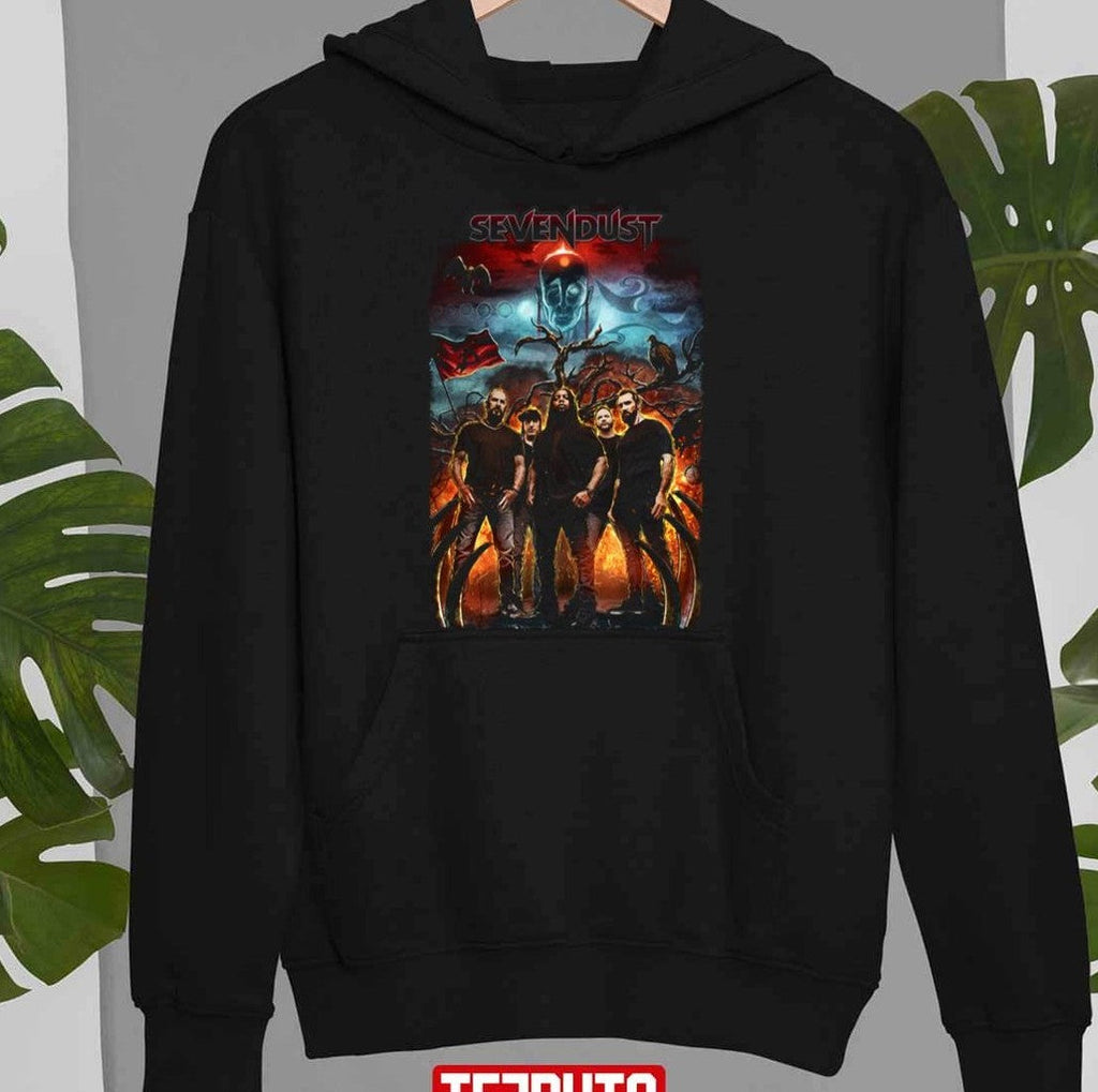 Sevendust Morgan Rose John Connolly Sticker Unisex Sweatshirt