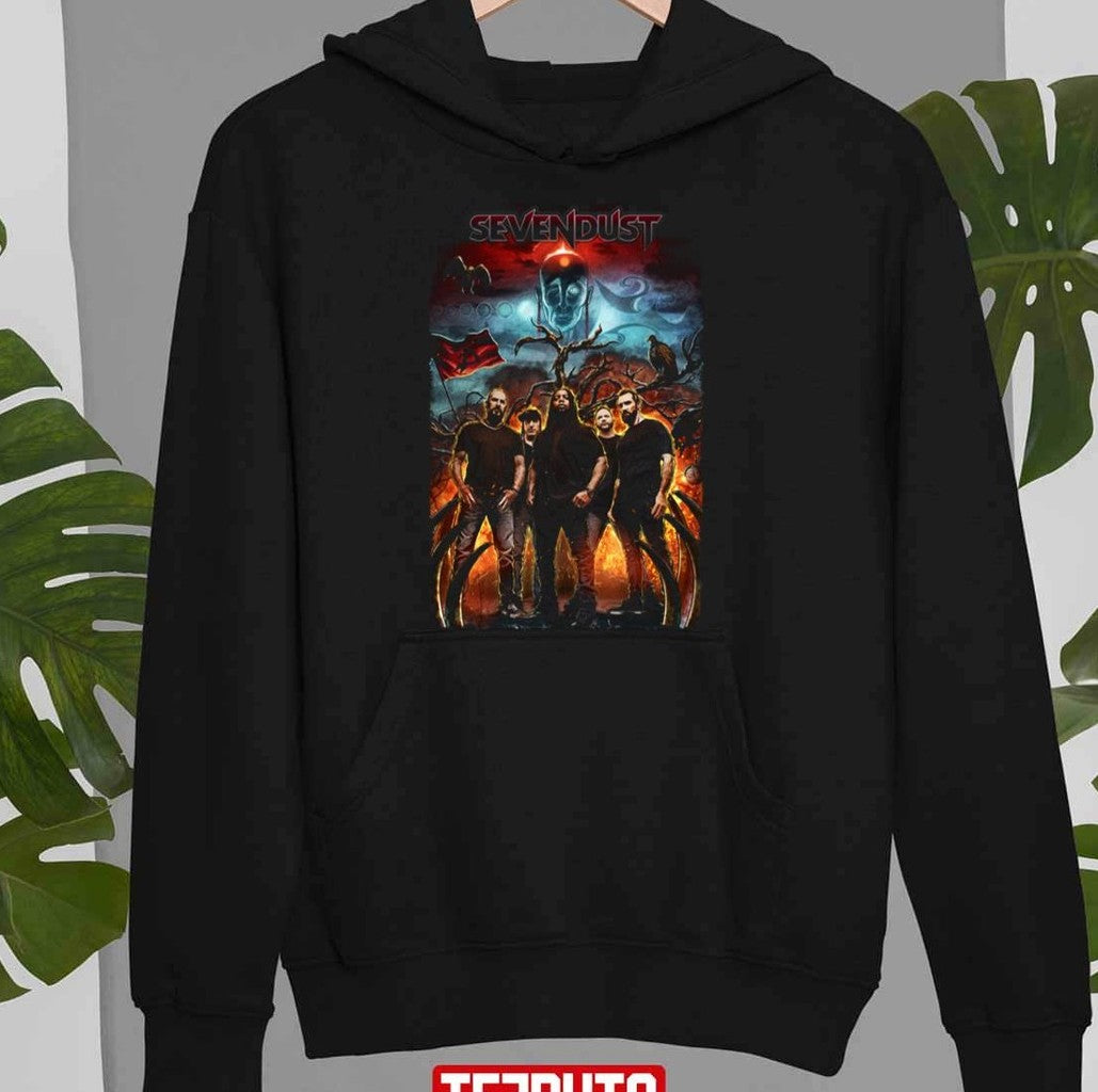 Sevendust Morgan Rose John Connolly Sticker Unisex Sweatshirt
