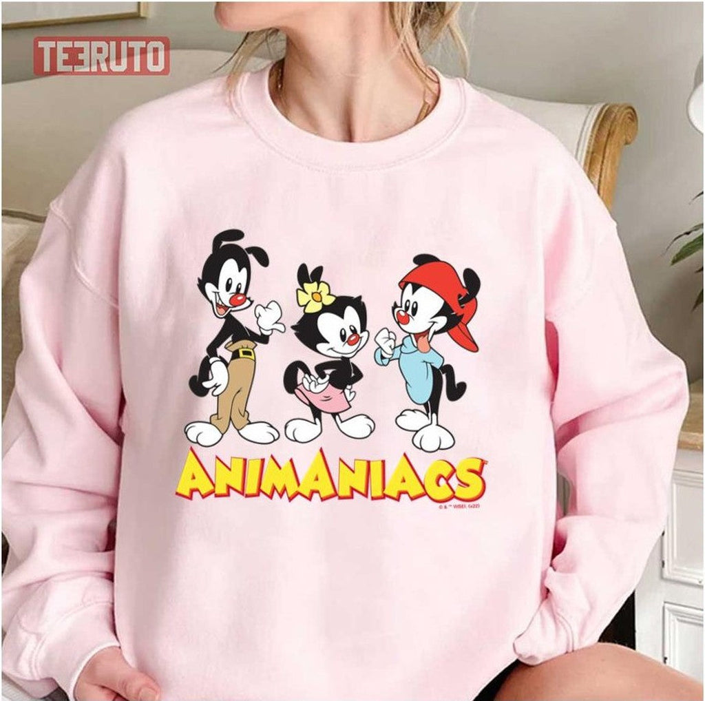 Animaniacs Yakko Dot And Wakko Standing Unisex T-Shirt