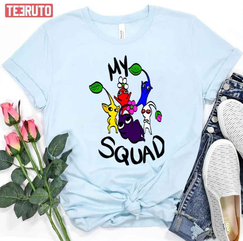 My Squad Pikmin Funny Unisex T-Shirt