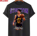 Basketball Signature John Stockton Legend Vintage Retro 80s Unisex T-Shirt