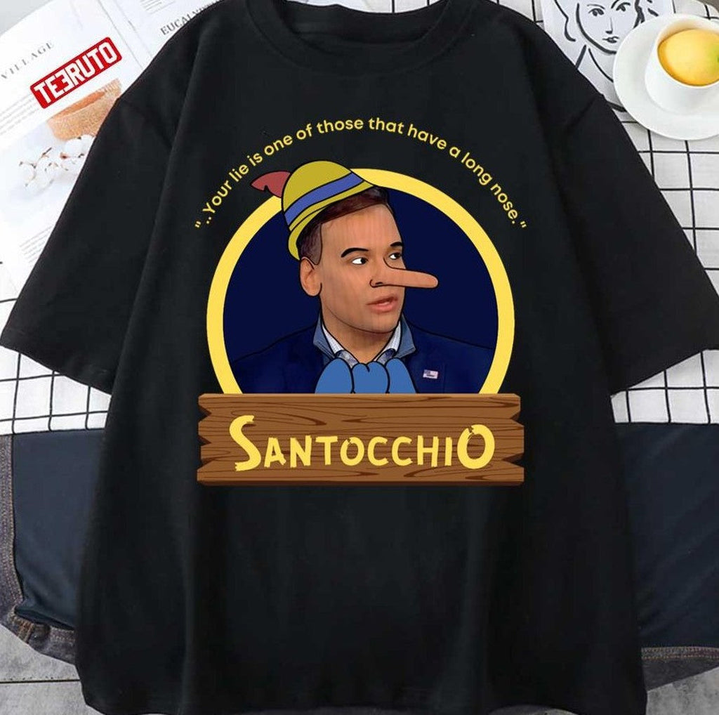 Santocchio George Santos Satire Unisex T-Shirt