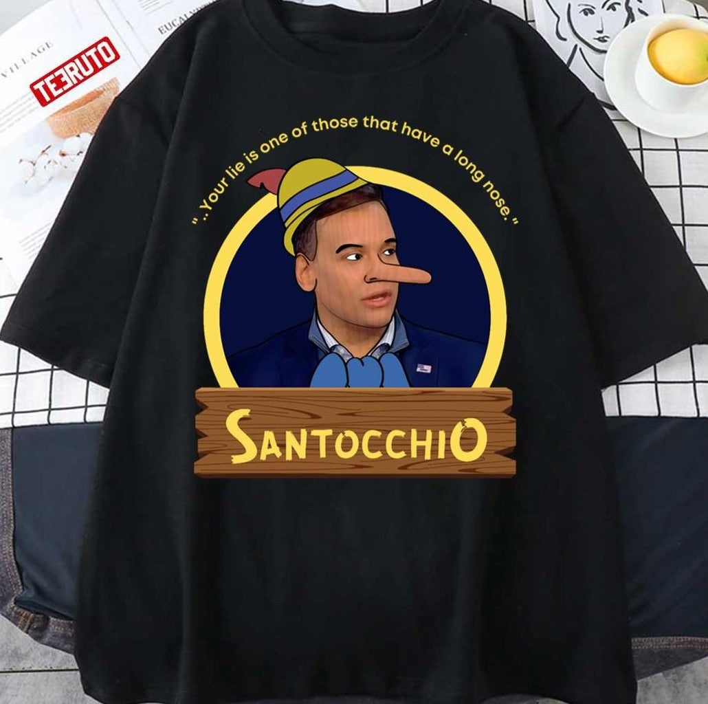 Santocchio George Santos Satire Unisex T-Shirt