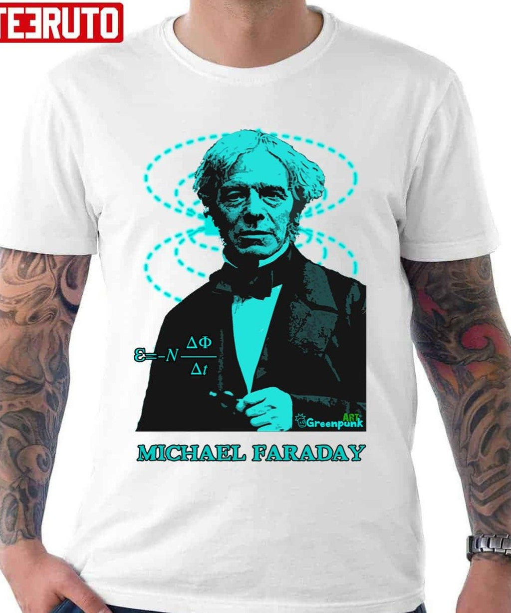 The Genius Design Michael Faraday Unisex Hoodie