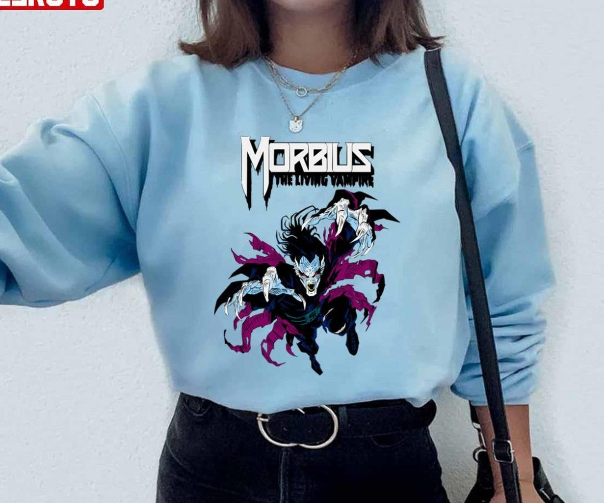 Art The Living Vampire Morbius Unisex Sweatshirt