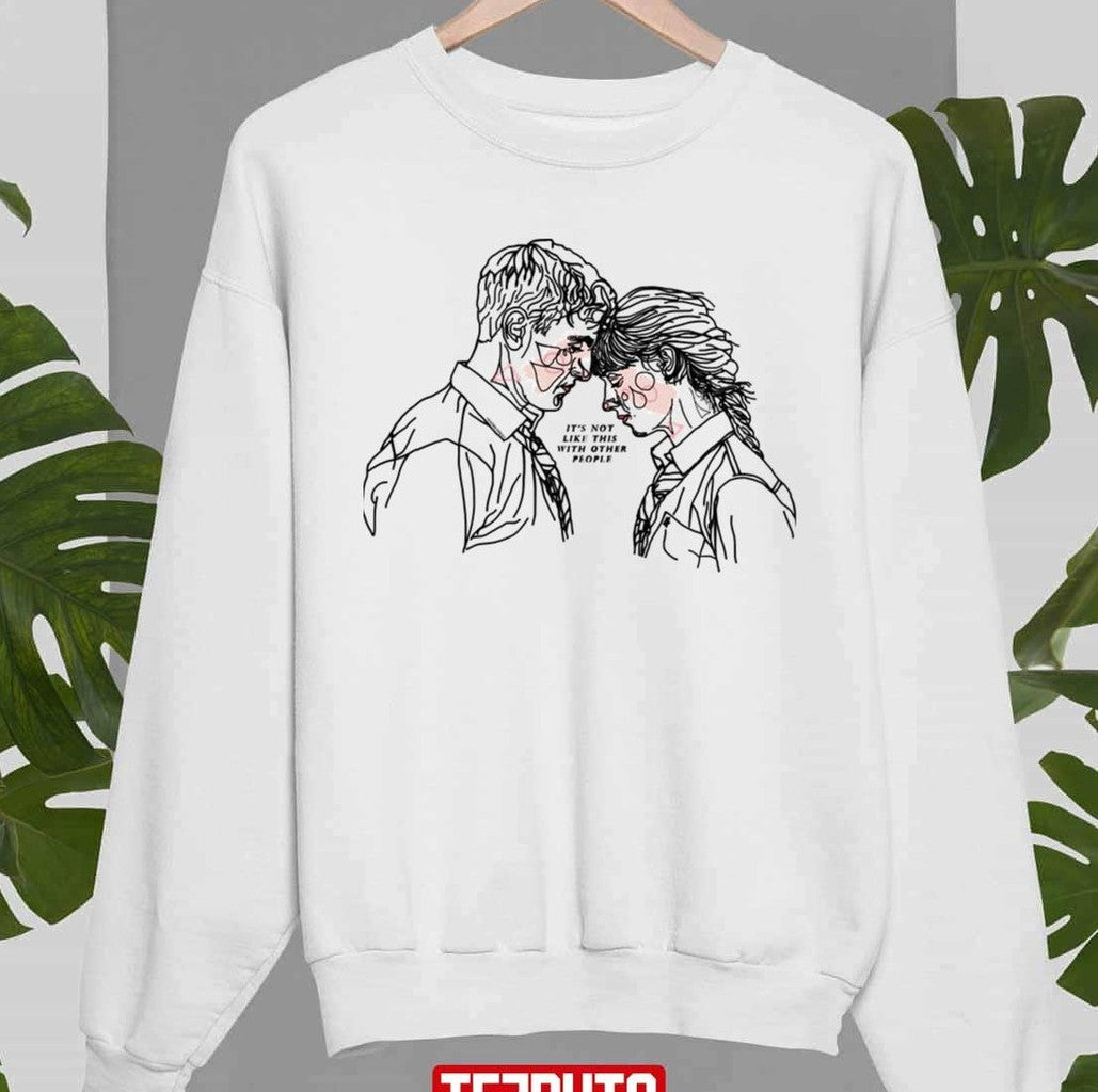 Normal People Connell Amp Marianne With Colour Unisex Sweatshirt Hooded