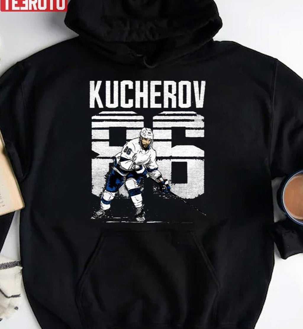 Nikita Kucherov Retro White Design Unisex Hoodie