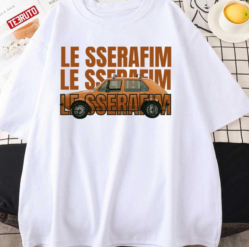 The Car Le Sserafim Unisex Hoodie