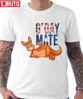 Australia G'day Mate Funny Kangaroo Unisex T-Shirt