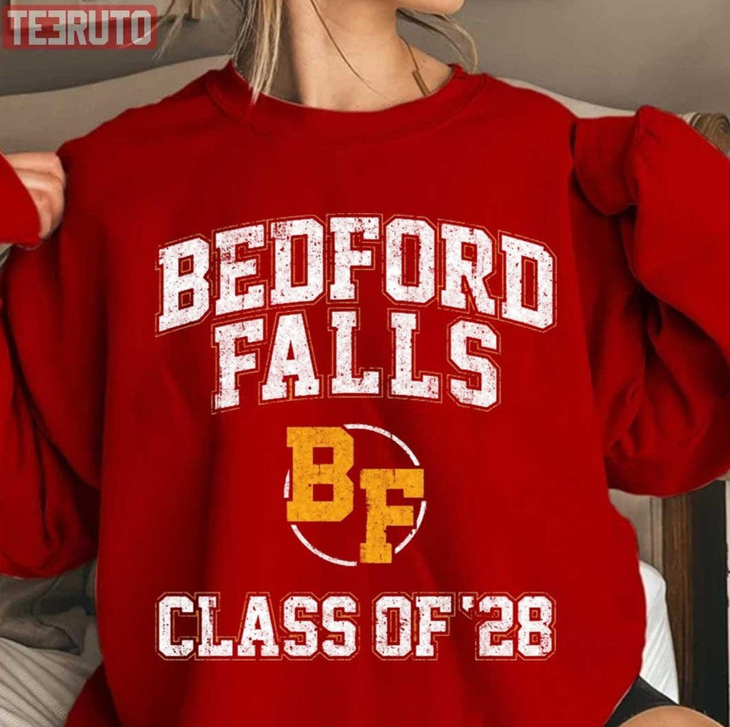 Bedford Falls Class Of 24 Christmas Unisex Sweatshirt
