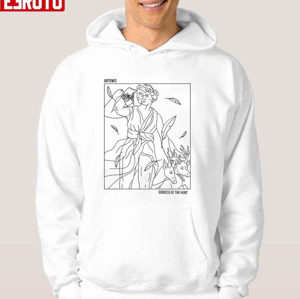 Artemis Statue Goddess Greek Sculpture Unisex Sweatshirt