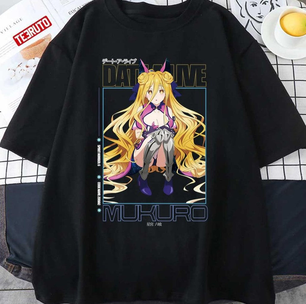 Mukuro Hoshimiya Date A Live Cute Fanart Unisex T-shirt